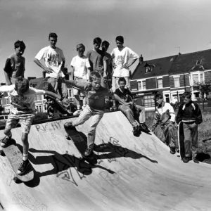 1989 Skate Ramp Print - John Boste Youth Centre 1989 Skate Ramp Print - John Boste Youth Centre