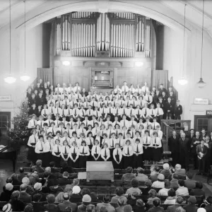 The Youth Choir seen here giving a concert of Christmas carols at the Central Hall The Youth Choir seen here giving a concert of Christmas carols at the Central Hall