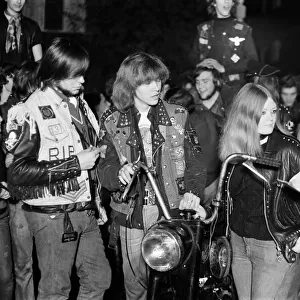 Youth Culture - Rockers Hells Angels Bikers Wedding Ceremony - as Mick