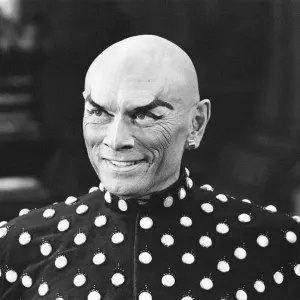 Yul Brynner, Actor at the London Palladium Theatre, 22nd August 1980 Yul Brynner, Actor at the London Palladium Theatre, 22nd August 1980