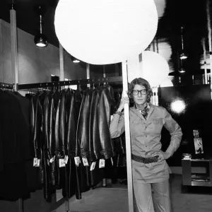 Yves Saint Laurent at London Rive Gauche Store Print, 1969