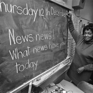 Yvonne Conolly Britains first female black headteacher seen here at Ringcross