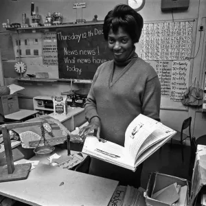 Yvonne Conolly Britains first female black headteacher seen here at Ringcross