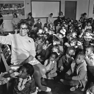 Yvonne Conolly Britains first female black headteacher seen here at Ringcross