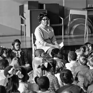 Yvonne Conolly Britains first female black headteacher seen here at Ringcross