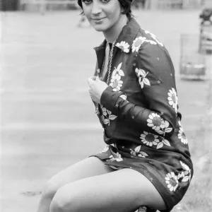 Yvonne Paul, Actress, Model & Dancer, aged 22, pictured 22nd June 1969