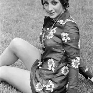 Yvonne Paul, Actress, Model & Dancer, aged 22, pictured 22nd June 1969