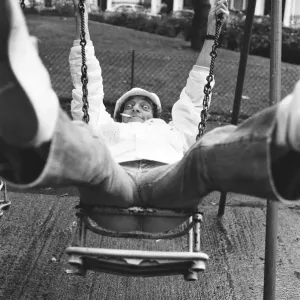 Zany comedian Marty Feldman seen here posing for the Daily Mirror 29th August 1982 Zany comedian Marty Feldman seen here posing for the Daily Mirror 29th August 1982