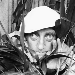 Zany comedian Marty Feldman seen here posing for the Daily Mirror 29th August 1982 Zany comedian Marty Feldman seen here posing for the Daily Mirror 29th August 1982