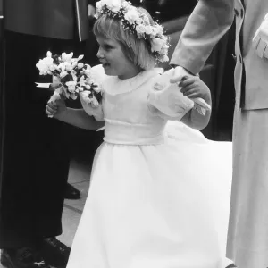 Zara Phillips as Bridesmaid 1985 Print