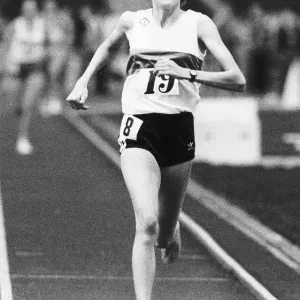 Zola Budd Barefoot Run Print, 27th April 1984 Zola Budd Barefoot Run Print, 27th April 1984
