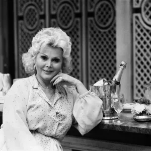 Zsa Zsa Gabor in London. 6th July 1980 Zsa Zsa Gabor in London. 6th July 1980