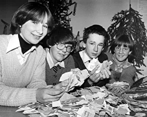 Secondary Prints: More than 10, 000 stamps have been collected by youngsters from a Middlesbrough school to