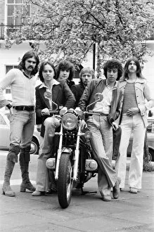 Motorcycle Collection: 10cc Rock Group reform with four new members, joining original members Eric Stewart