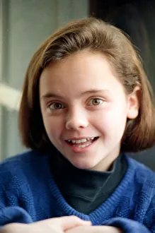 01144 Prints: 11 year old Christina Ricci, junior star in the blockbuster movie