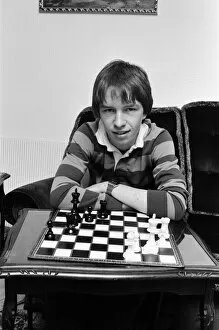 01262 Collection: 14 year old Edward Lee who beat world chess champion Anatoly Karpov