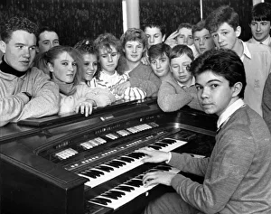 14-year-old Jeremy Moorby will be supplying the music on the Dene School