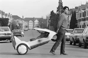 15 stone Roy Stuart of Ilford, Essex, owner of a C5, can only get six miles out of his