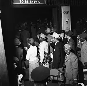 Immigration Prints: 151 women and 330 men seen here arriving from Jamaica aboard the Dutch liner Sibajak