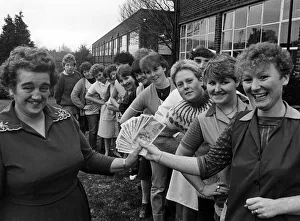 Fundraising Prints: 16 women from Burtons Farndale menswear factory in Guisborough have lost a total of