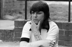 16-year-old Karen Richardson of Low Fell, gateshead. She couldn
