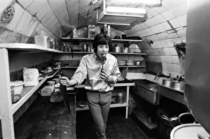 01477 Prints: 18-year-old Cat Stevens in the kitchen of his Dads restaurant in Shaftesbury Avenue