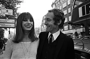 00870 Collection: 18-year-old Jane Birkin, currently starring in the lead role of