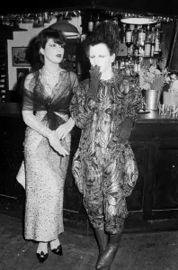 Night Clubs Prints: 18-year-old Jayne Sparke and 19-year-old Richard Wakefield at the Blitz Club in Covent
