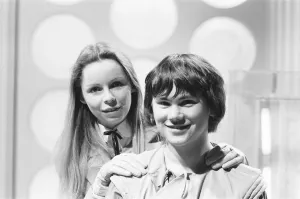 Pyjamas Prints: 18 year old Matthew Waterhouse making his debut in the BBC TV series Dr Who
