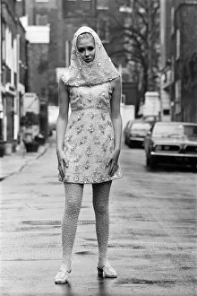 18-year-old Penny Brahms gave her new dress a rehearsal for tonight when Penny will