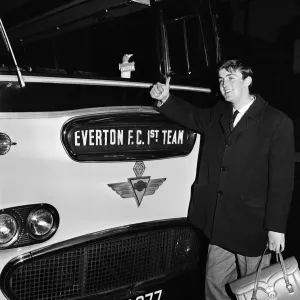 19 year old Andy Rankin, who today takes over as Evertons £27, 000 goalkeeper