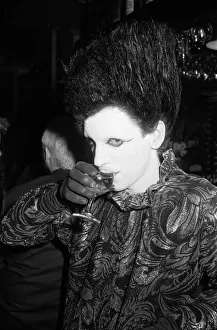 Make Up Prints: 19-year-old Richard Wakefield at the Blitz Club in Covent Garden. 13th February 1980