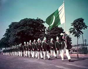 1948 London Olympics in Colour The Pakistan Olympic team rehearsal for