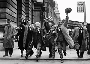 1949 FA Cup Final Wolverhampton Wanderers v Leicester City Supporter sand Fans on their