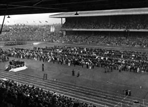 Audience Prints: 1958 British Empire and Commonwealth Games at Cardiff Arms Park. July 1958