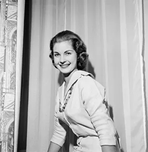 1958 Miss World Beauty Contestants, 5th October 1958. Miss South Africa