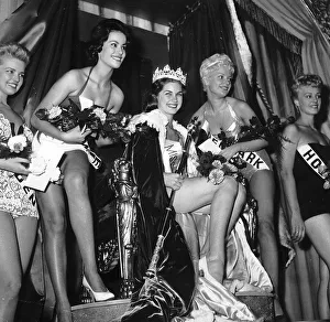 1958 Penelope Coelen wins the Miss World Competition 1958 Miss World 1958