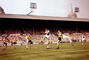 1960 FA Cup Final at Wembley Stadium Wolverhampton Wanderers 3 v Blackburn