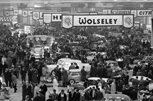 Motoring Prints: The 1961 British International Motor Show at Earls Court Exhibition Centre, London
