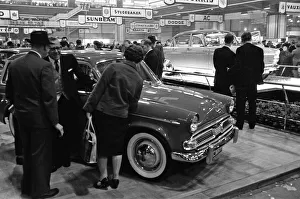 The 1961 British International Motor Show at Earls Court Exhibition Centre, London