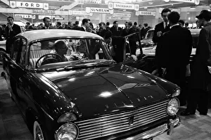 01341 Prints: The 1961 British International Motor Show at Earls Court Exhibition Centre, London