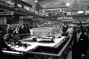 01341 Prints: The 1961 British International Motor Show at Earls Court Exhibition Centre, London