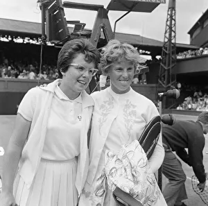 01235 Prints: 1962 Wimbledon Championships at the All England Lawn Tennis and Croquet Club in Wimbledon