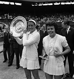 01239 Prints: 1963 Wimbledon Championships - Womens Singles final