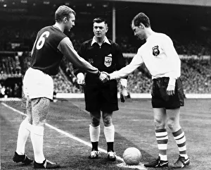 F A Cup Prints: 1964 FA Cup Final at Wembley Stadium West Ham United 3 v Preston North End 2