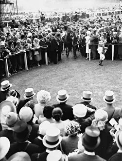 1965 Epsom Derby horse race. French horse Sea Bird II