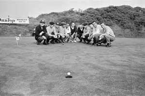 Golfer Prints: 1965 USA Ryder Cup Team, at the Royal Birkdale Golf Club in Southport, 5th October 1965