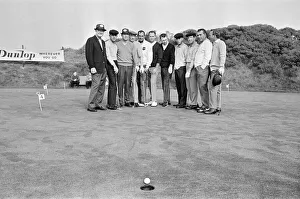 00676 Prints: 1965 USA Ryder Cup Team, at the Royal Birkdale Golf Club in Southport, 5th October 1965