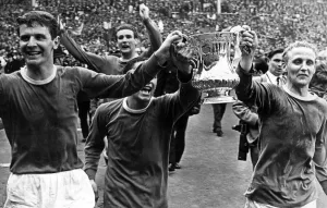 Footballer Prints: The 1966 FA Cup Final. Contested by Everton and Sheffield Wednesday at Wembley