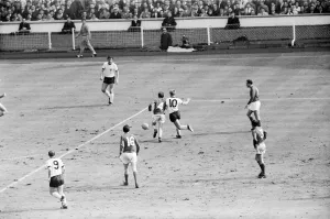 1966 World Cup Final at Wembley Stadium. England 4 v West Germany 2 after extra